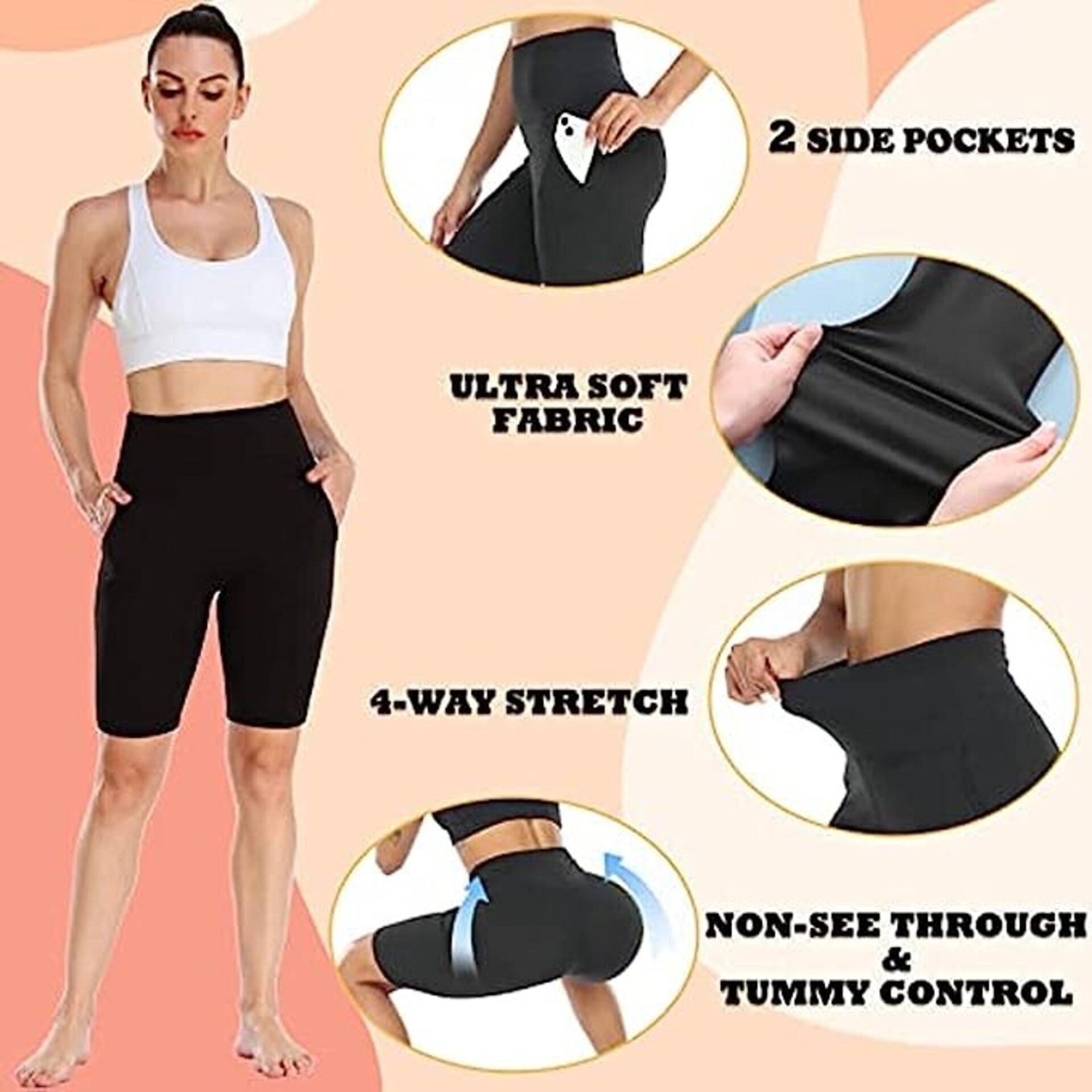 Sport Leggings Pantalones cortos - 2