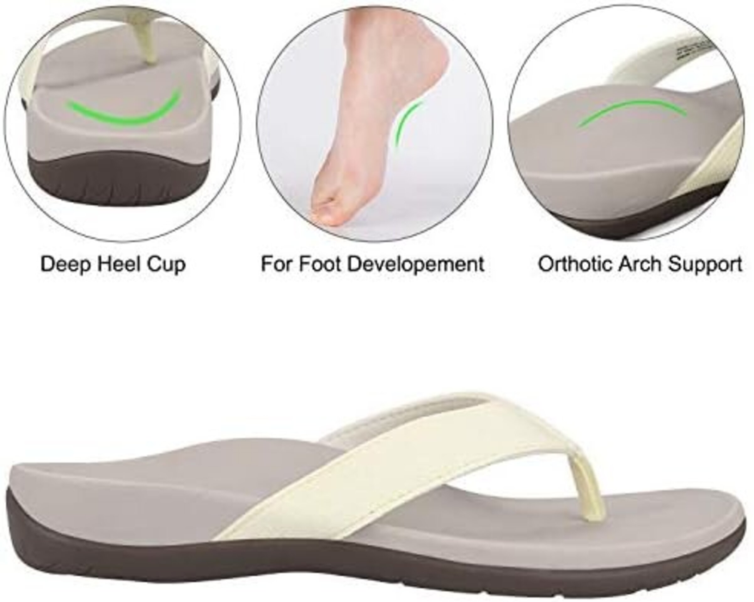 Chancletas Ortopédicas Sessom&Co para Mujer - 7